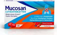 Mucosan Lutschtabletten Rote Fr&uuml;chte 16 St