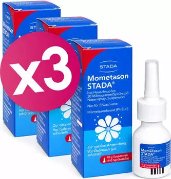 Mometason Stada bei Heuschnupfen 50&micro;g/Spr&uuml;hsto&szlig; Nasenspray (18g)