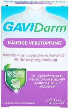 GAVIDarm Häufige Verstopfung Kapseln 30 Stk.