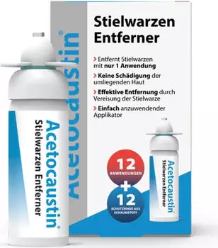 Acetocaustin Stielwarzen Entferner Stift 50ml