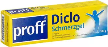 proff Diclo Schmerzgel 10mg/g Gel 100g