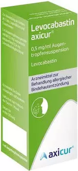 Levocabastin axicur 0,5mg/ml Augentropfensuspension 4ml
