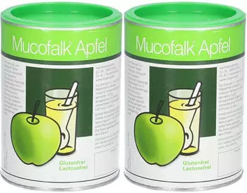 Mucofalk Apfel Granulat Dose (2x300g)
