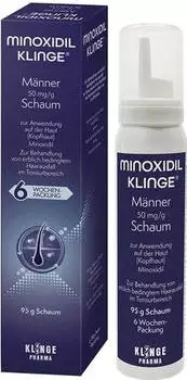 Minoxidil Klinge Männer 50mg/ml Schaum (95g)
