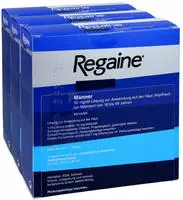 Regaine M&auml;nner 50 Mg/ml Lsg.z.anw.a.d.kopfhaut 3X60 ml