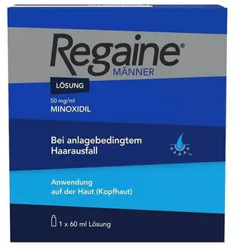Regaine Männer 50mg/ml Lösung zur Anwendung a.d. Kophaut (60ml)