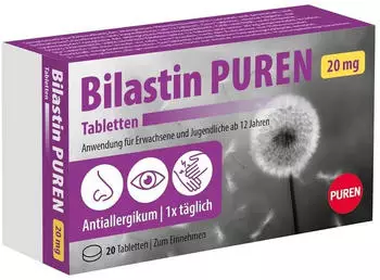Bilastin Puren 20mg Tabletten (20 Stk.)