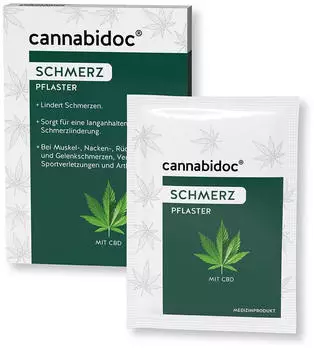 cannabidoc Schmerzpflster (8 Stk.)