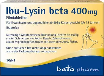 Ibu-Lysin beta 400mg Filmtabletten (10 Stk.)