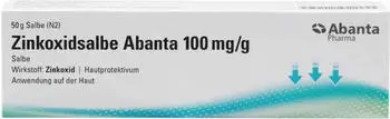 Zinkoxidsalbe Abanta 100mg/g (50g)