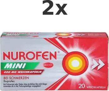 Nurofen Mini 400mg Wichkapseln (20 Stk.)