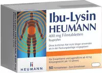 Ibu-lysin Heumann 400 Mg Filmtabletten 50 St