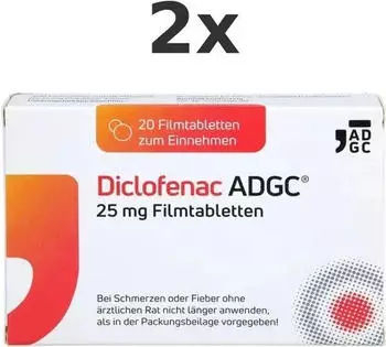 Diclofenac ADGC 25mg Filmtabletten (20 Stk.)