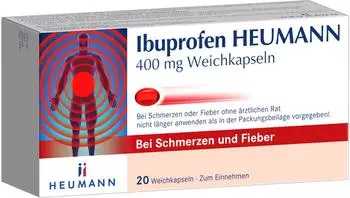 Ibuprofen Heumann 400mg Weichkapseln (20 Stk.)