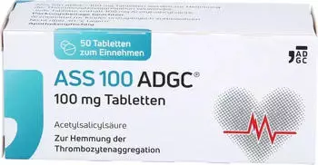 ASS 100 ADGC 100mg Tabletten (50 Stk.)