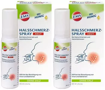 Emser Halsschmerz-Spray akut (2x30ml)