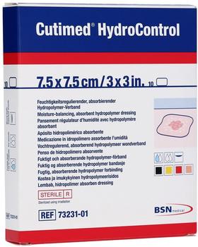 BSN MEDICAL GMBH Cutimed HydroControl 7.5x7.5cm