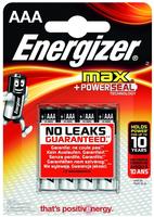 Energizer E303325600, Energizer Max Micro (AAA)-Batterie Alkali-Mangan 1.5V 4St.