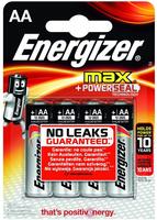 Energizer E303323700, Energizer Max Mignon (AA)-Batterie Alkali-Mangan 1.5V 4St.