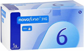 Nisy Novofine 6 Kanülen 0,25 x 6 mm (100 Stk.)