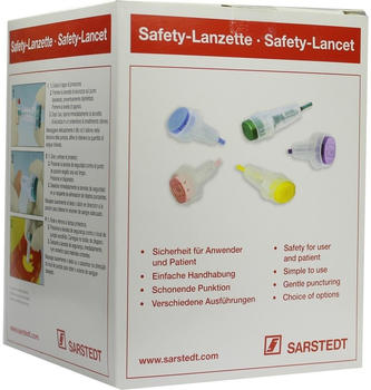 Sarstedt Safety-Lanzette 28G (200 Stk.)
