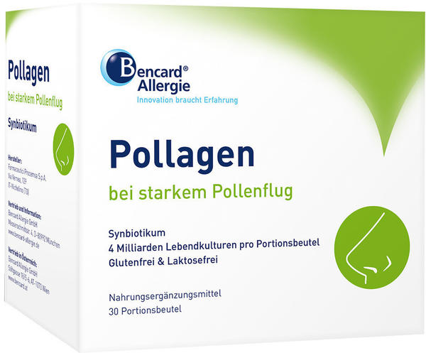 Bencard Allergie Pollagen bei starkem Pollenflug Beutel (30 Stk.)