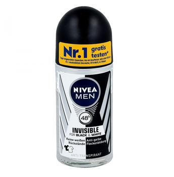 Nivea Men Invisible Black & White Deo Roll-On (50 ml)