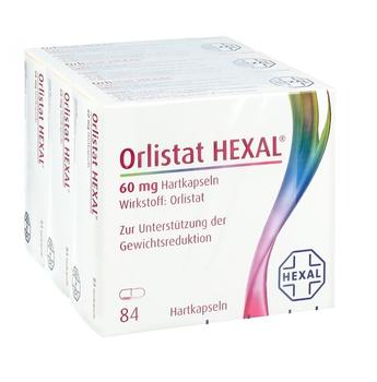 Orlistat 60 mg Hartkapseln (3 x 84 Stk.)