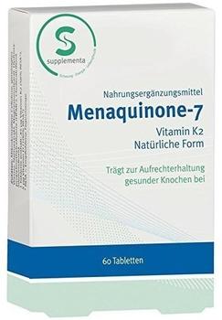 Supplementa Menaquinone-7 Tabletten (60 Stk.)