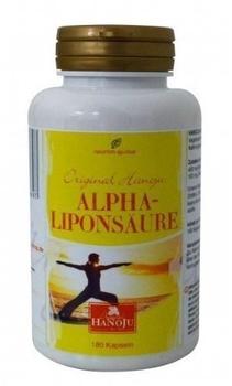 Hanoju Alpha Liponsäure 400 mg Kapseln 180 St.
