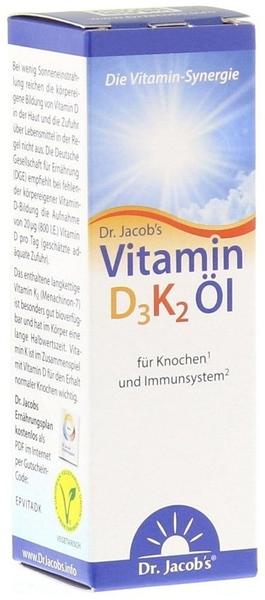 dr jacobs vitamin d3 k2 ol tropfen 20 ml test testbericht de juli 2021