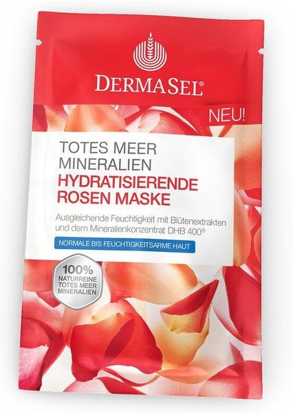 DermaSel Totes Meer Hydratisierende Rosen Maske (12ml)
