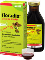 PZN-DE 05517423, SALUS Pharma Floradix Eisen f&uuml;r Kinder Tonikum 250 ml, Grundpreis: