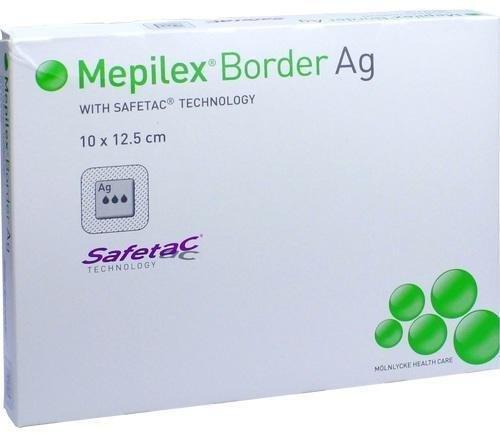 B2B Medical GmbH MEPILEX Border Ag Schaumverb. 10x12.5 cm