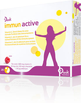 Denk Pharma immun active Denk Pulver Himbeere (20 Sticks)