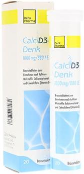 Denk Pharma GmbH & Co KG Calci D3-Denk 1000 mg880 I.E. Brausetabletten