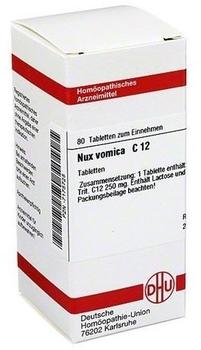 DHU Nux Vomica D 12 Tabletten (80 Stk.)