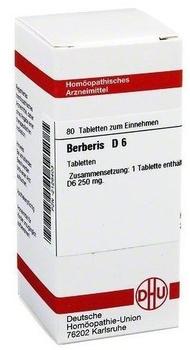 DHU Berberis D 6 Tabletten (80 Stk.)