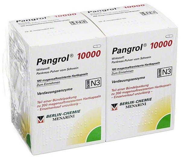 Pangrol 10000 Kapseln (200 Stk.)