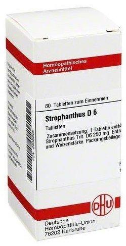 DHU Stk.Rophanthus D 6 Tabletten (80 Stk.)