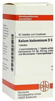 DHU Kalium Bichromicum D 6 Tabletten (80 Stk.)