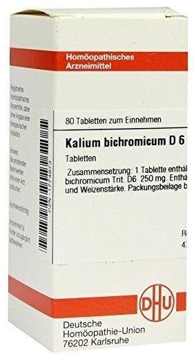 DHU Kalium Bichromicum D 6 Tabletten (80 Stk.)