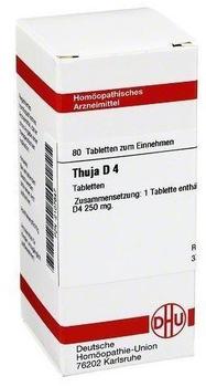 DHU Thuja D 4 Tabletten (80 Stk.)