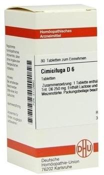 DHU Cimicifuga D 6 Tabletten (80 Stk.)