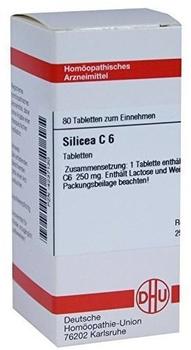 DHU Silicea C 6 Tabletten (80 Stk.)
