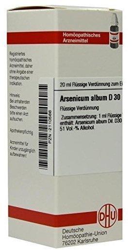 DHU Arsenicum Album D 30 Dilution (20 ml)