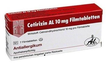Cetirizin Al 10 mg Filmtabletten (100 Stk.)