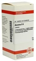 PZN-DE 02109540, DHU-Arzneimittel DHU Alumina D 6 Tabletten 80 St