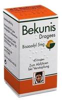 Bekunis Abf&uuml;hr Dragees Bisacodyl 5 mg 45 St