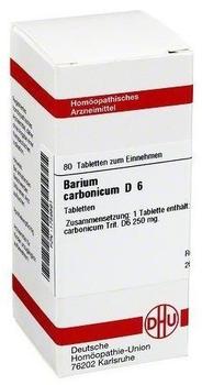 DHU Barium Carbonicum D 6 Tabletten (80 Stk.)